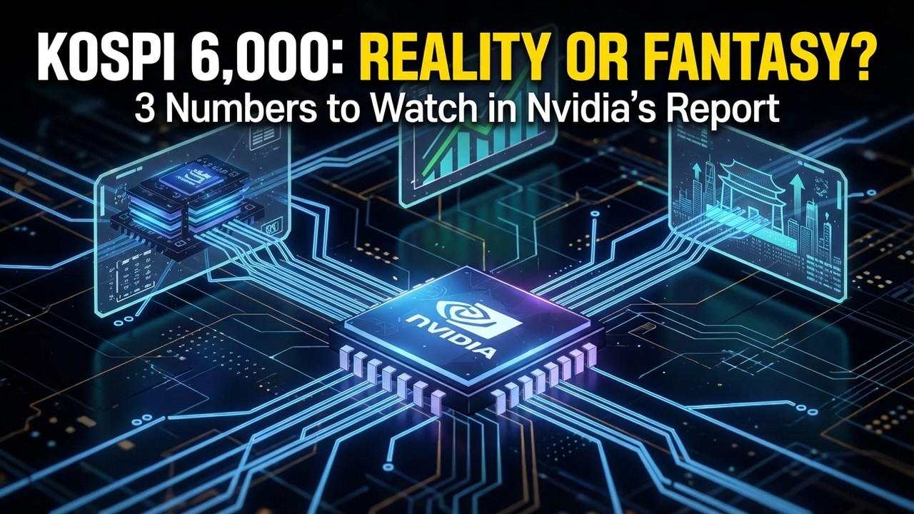 Nvidia Earnings D-Day: Can KOSPI Really Hit 6,000? 🚀KOSPI 6,000: REALITY OR FANTASY? | TSUK