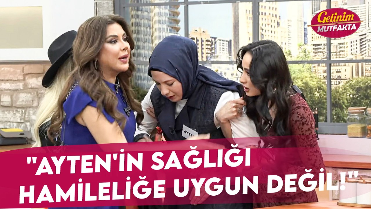 Ayten Neden Bir Anda Fenalaştı? -  Gelinim Mutfakta 10 Mart Salı