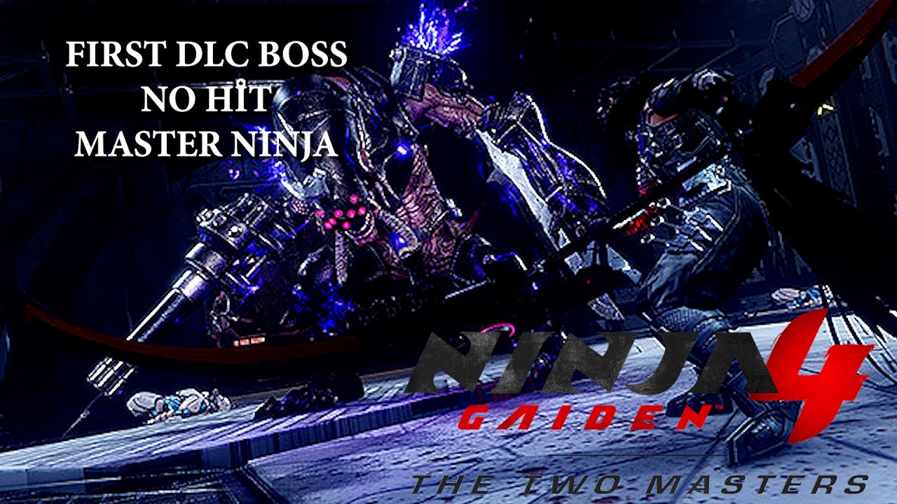 Ninja Gaiden 4: The Two Masters - First DLC Boss (No Hit Master Ninja Difficulty)
