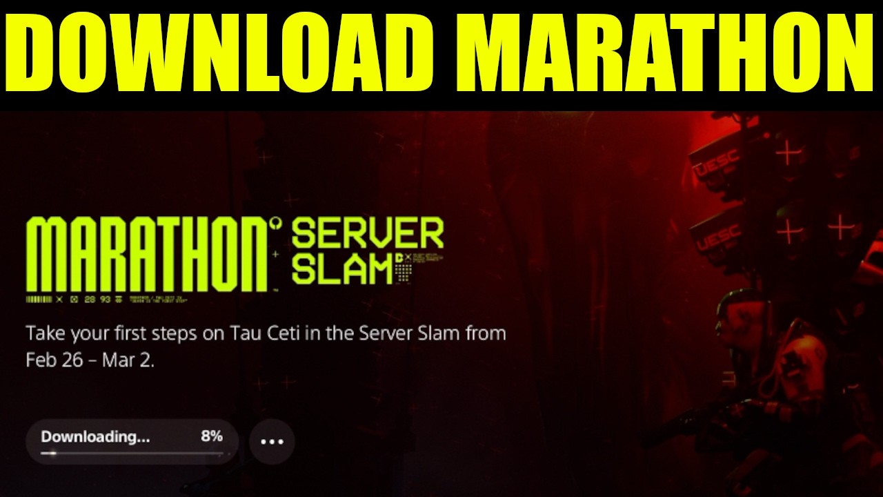 how to download marathon beta (Server slam) | ps5, pc, xbox, steam