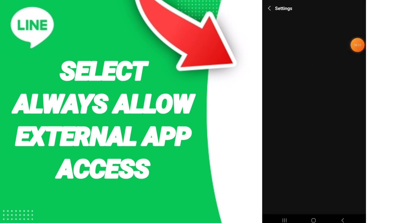 How To Select Always Allow Ecternal App Access On Line App