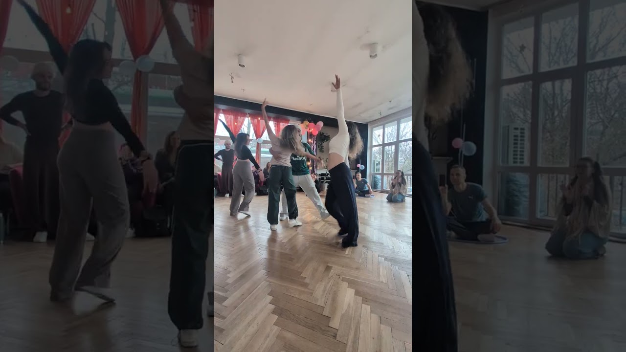 Hila and Leo Lambada quatro in Warsaw fire & frost 