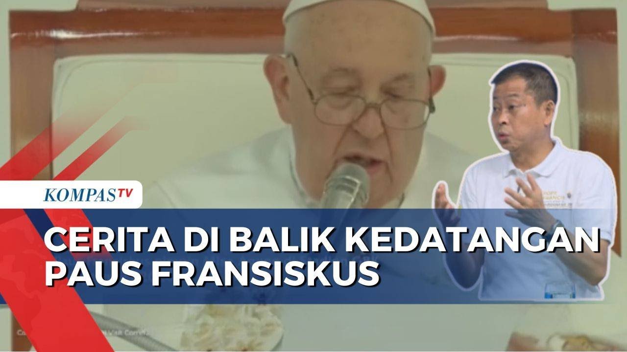 Ignasius Jonan Ungkap Cerita di Balik Kedatangan Paus Fransiskus
