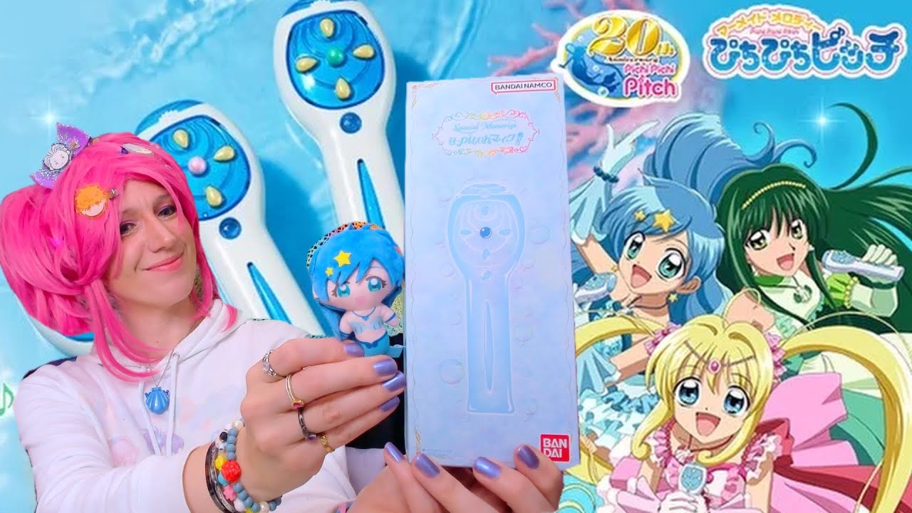 I will DEFEAT you with my VOICE!? Mermaid Melody Pichi Pichi Pitch E-Pitch Microphone