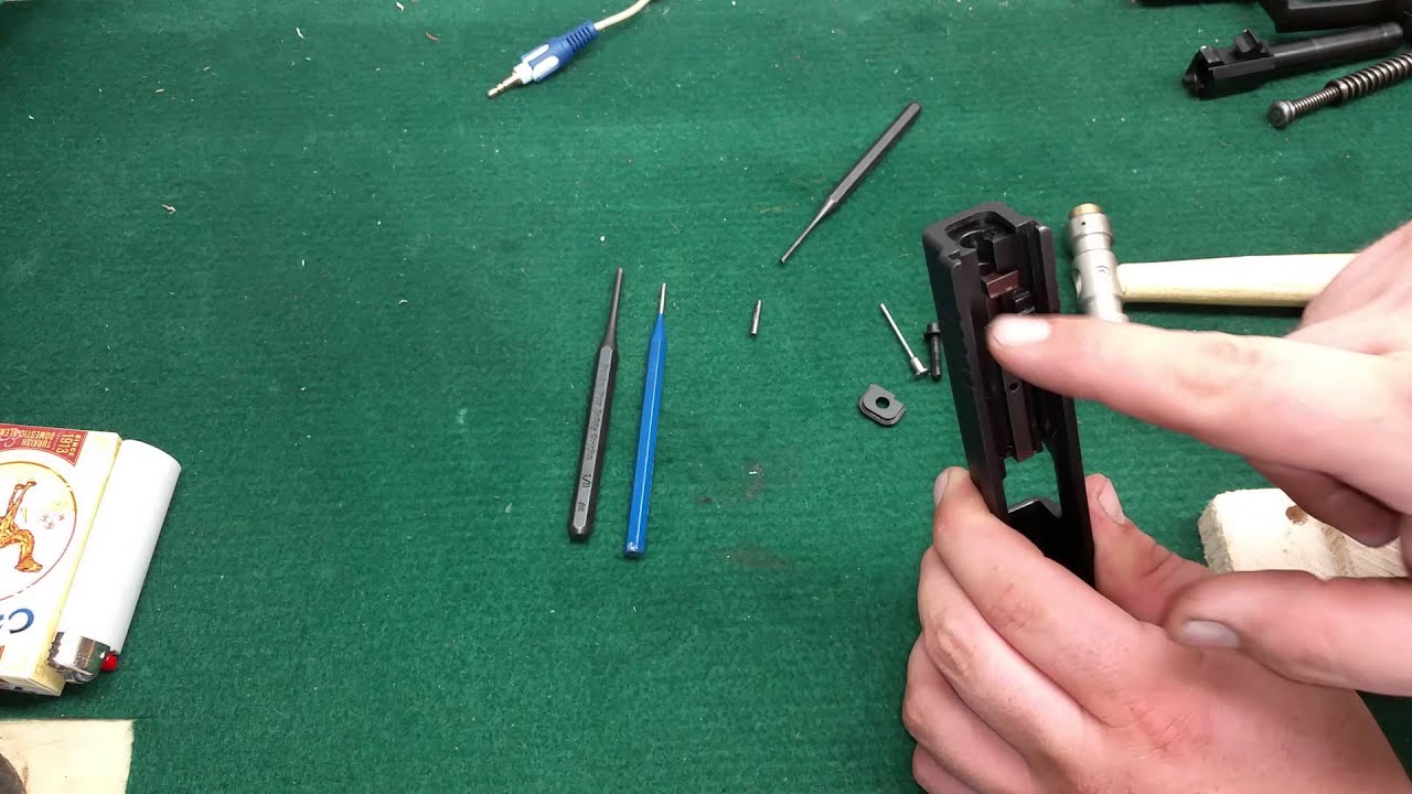 Pulling the firing pin out of your Springfield XD