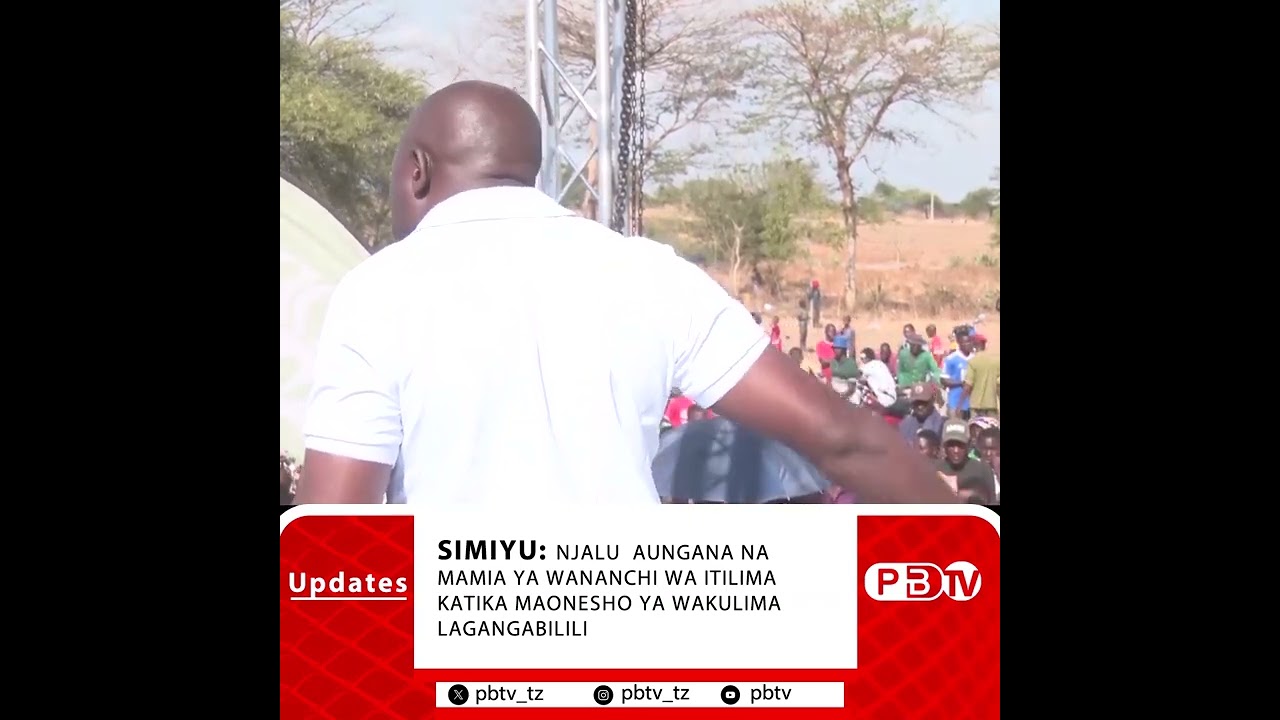 NJALU  SILANGA MBUNGE WA JIMBO LA ITILIMA AELEZA MKAKATI WA KUMUKOMBOA MKULIMA KUPITIA MATREKITA