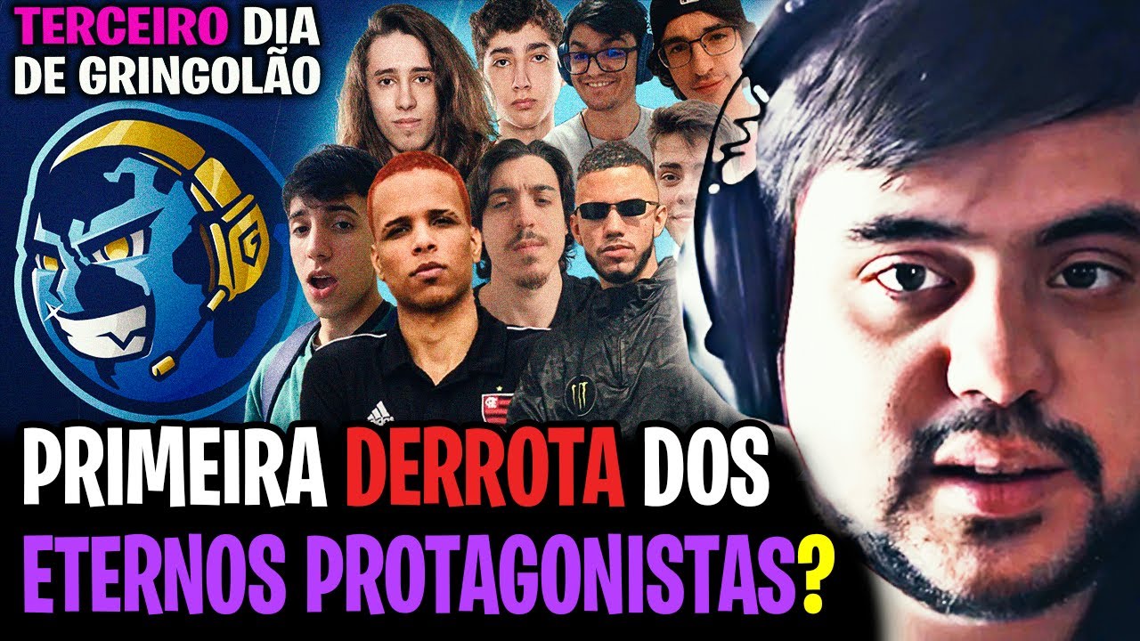 O TERCEIRO DIA do GRINGOLÃO ACONTECEU! COMO FOI o DIA PARA OS ETERNOS PROTAGONISTAS? TOCKERS REAGE