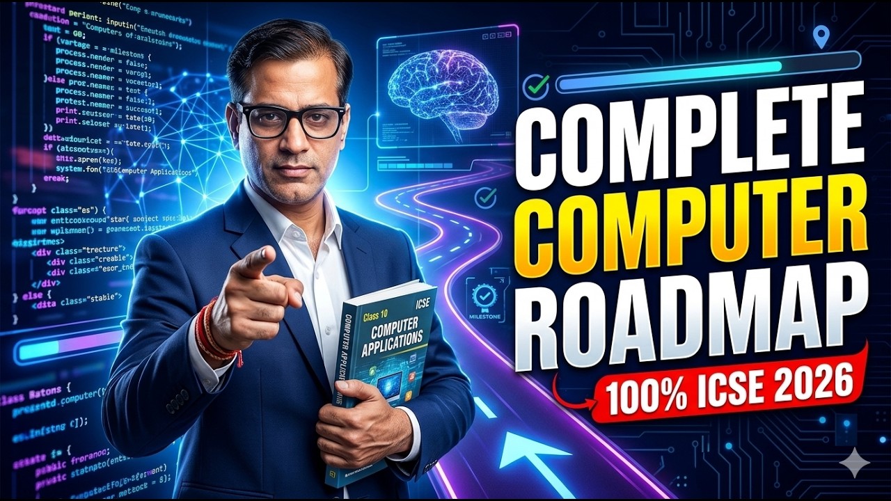 Complete Roadmap | ICSE Class 10 | Computer Application | @sirtarunrupani