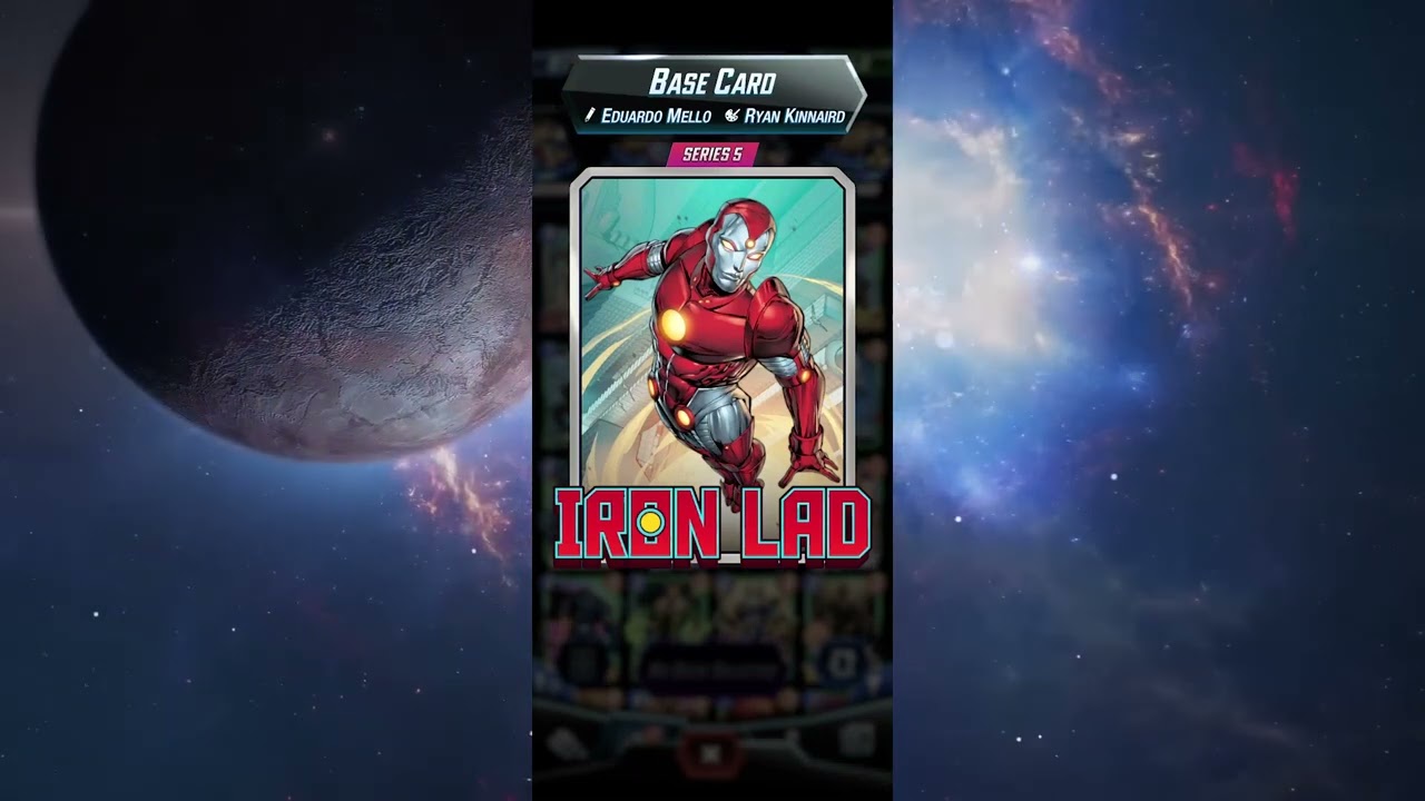 MARVEL SNAP - Iron Lad | Base Card