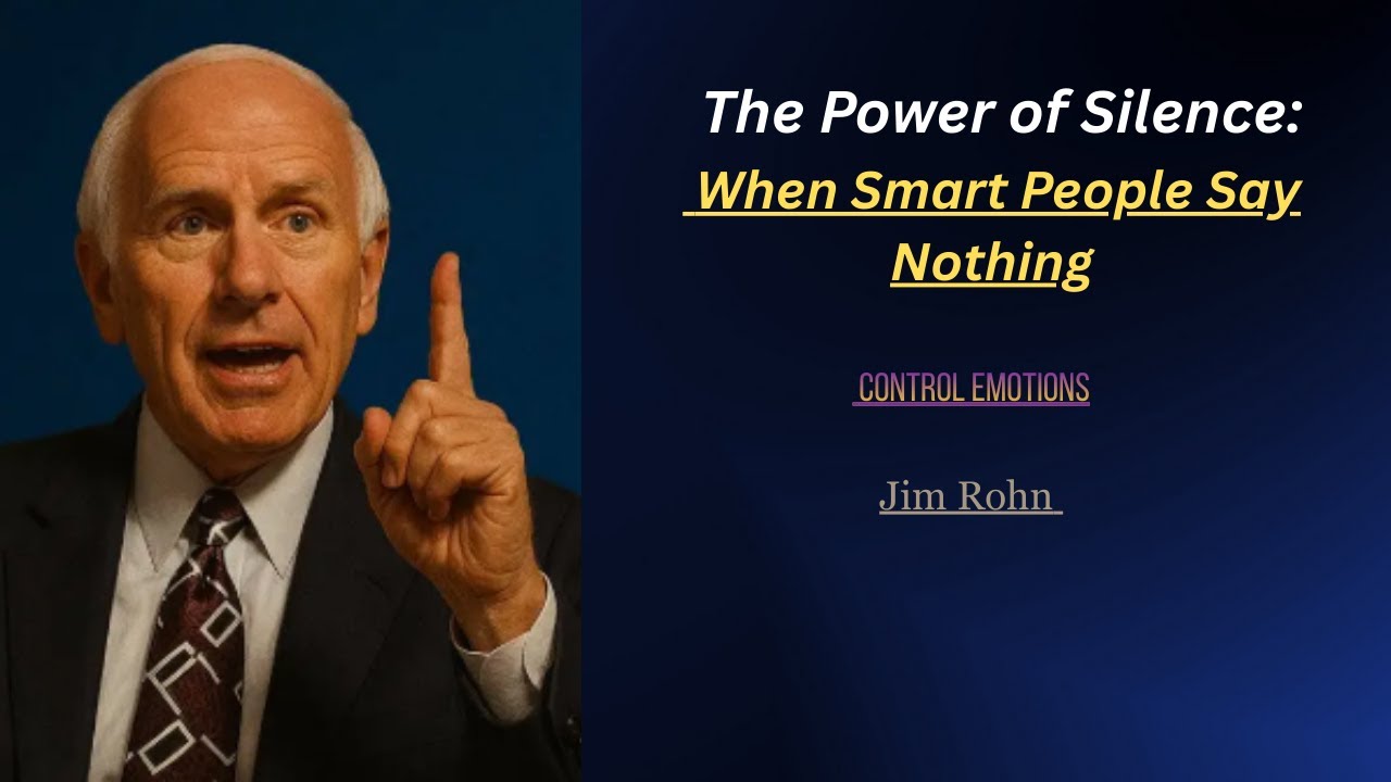 The Power of Silence When Smart People Say Nothing-Jim Rohn