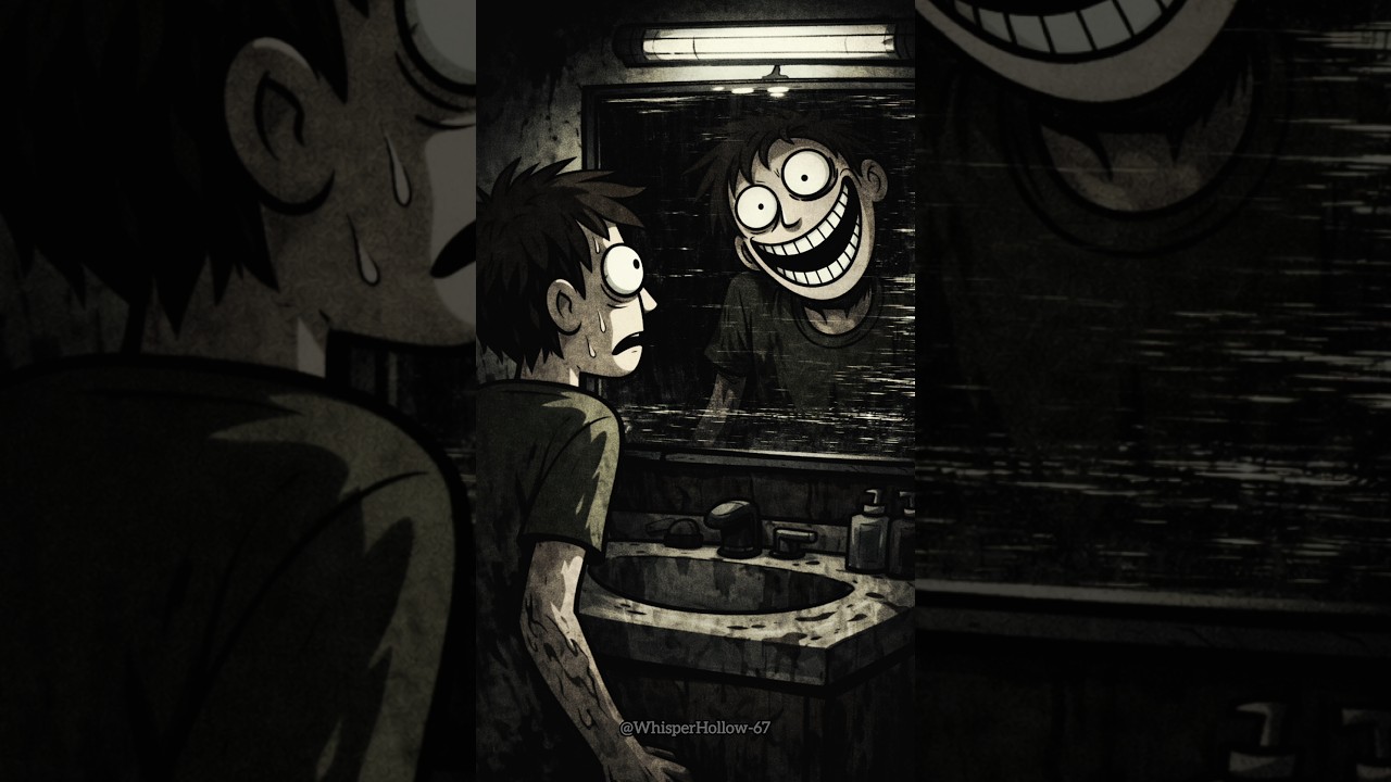 Your Reflection Smiled First… 😨 