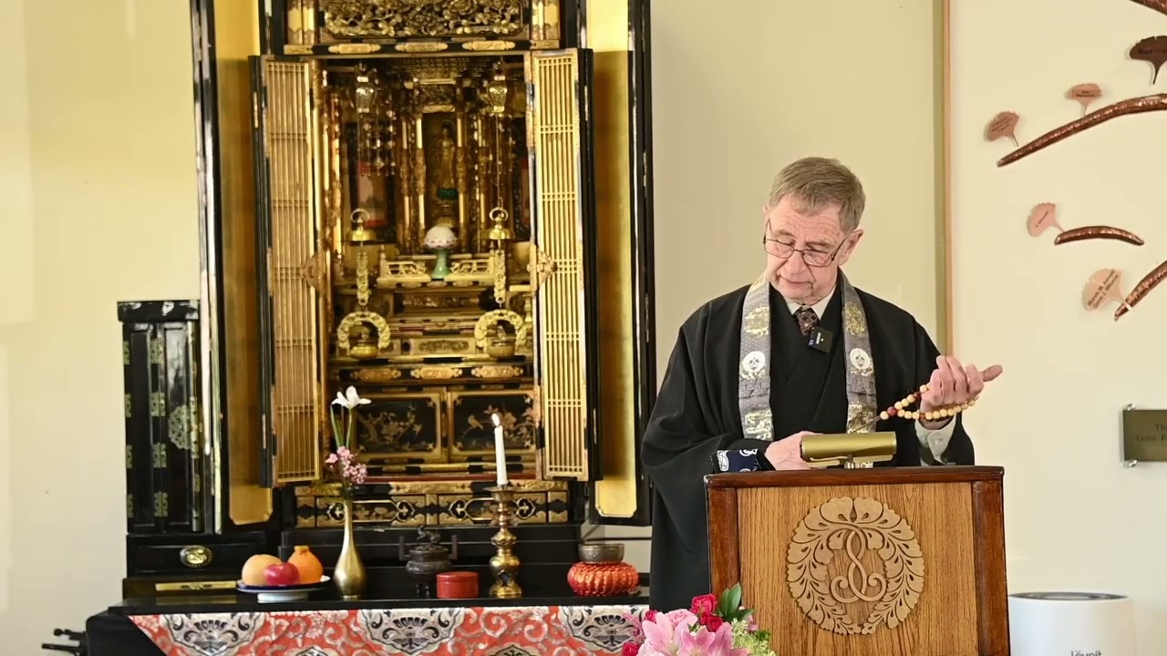 "Talking About Buddha", a Jodo Shinshu service