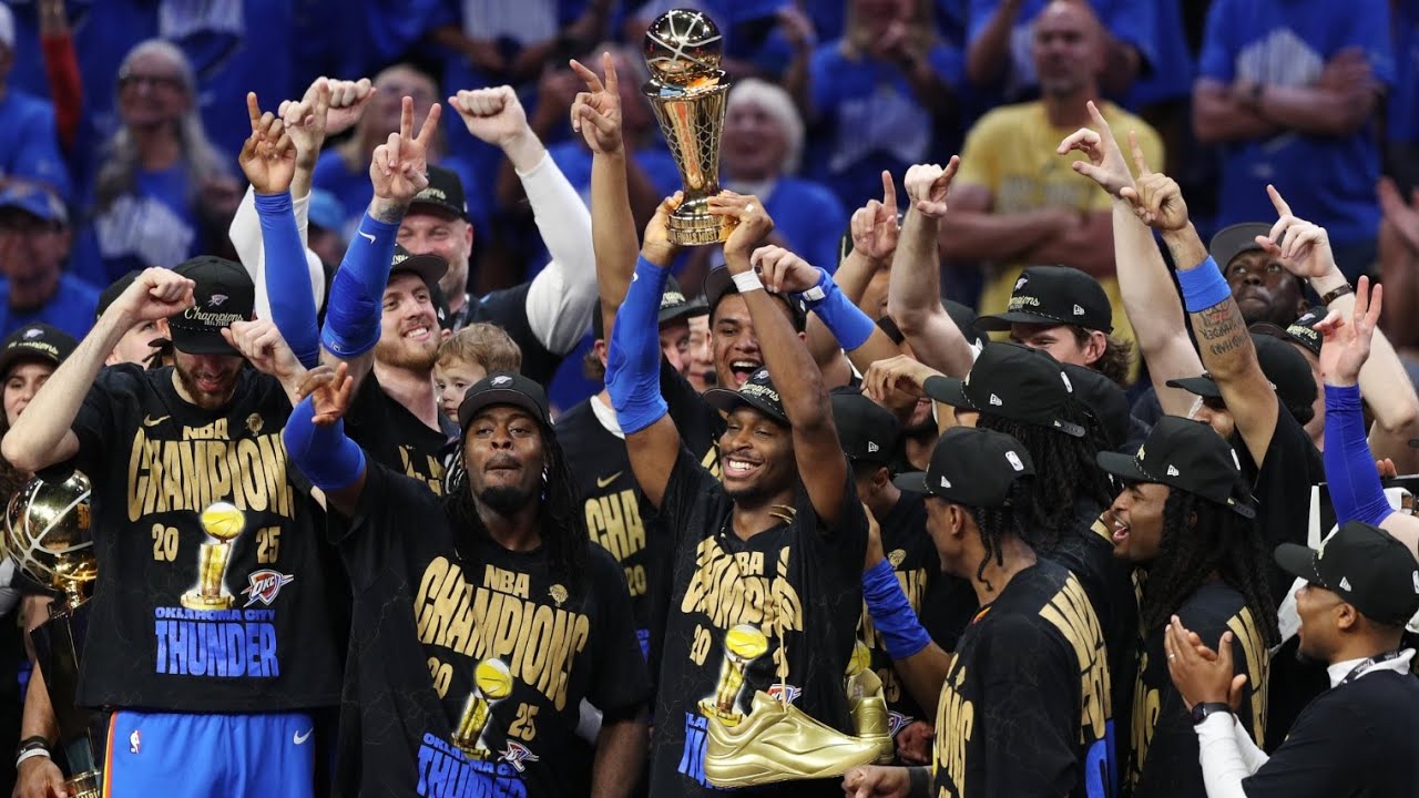 OKC THUNDER WYGRYWAJĄ MISTRZOSTWO NBA