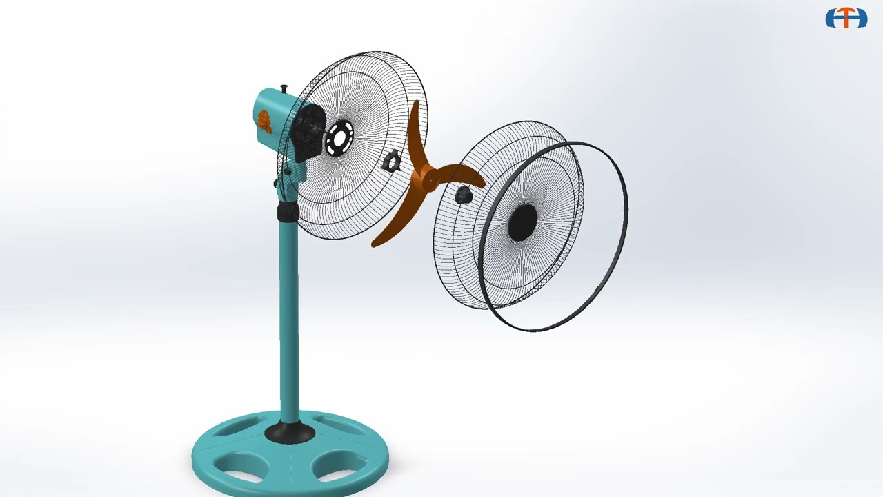 Máy Quạt Cây - Electrical Fan Working