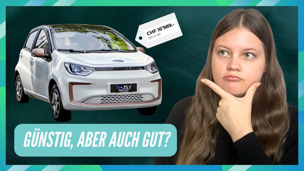 17.000 CHF🇨🇭Elektroauto - g&uuml;nstiger Alltagsflitzer oder technisch zu veraltet?⚠️ JAC e-JS1 Sitzprobe