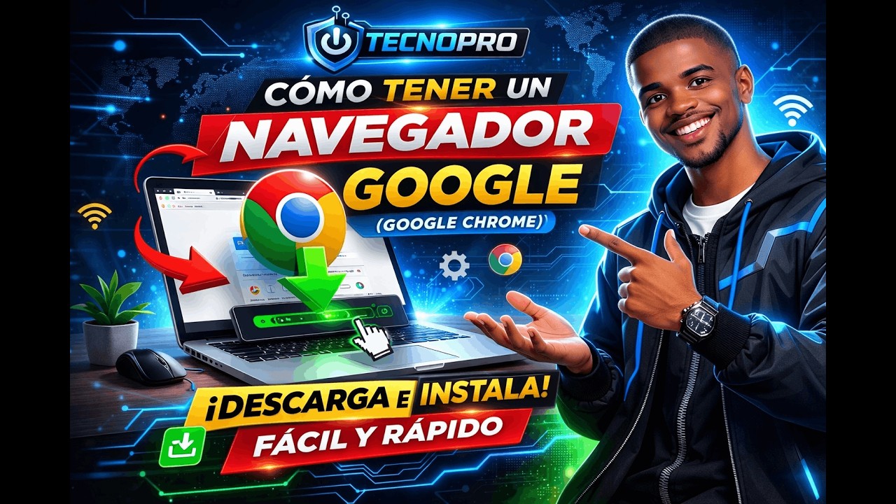 👉 Tu PC desde CERO 💻 Cómo Tener un Navegador (Descargar Google Chrome Fácil)