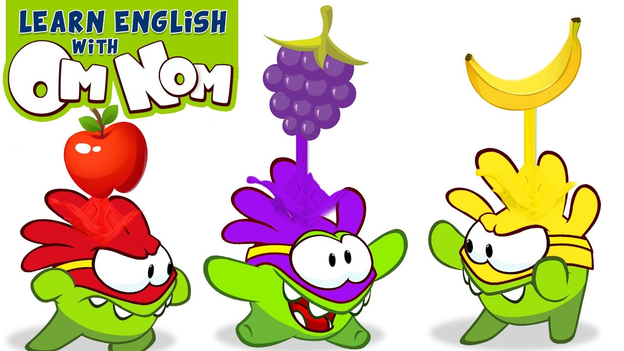 Colorful Superheroes for Kids | Learn Fruits with SUPER-NOMS FRUITS FINGER FAMILY SONG by Om Nom