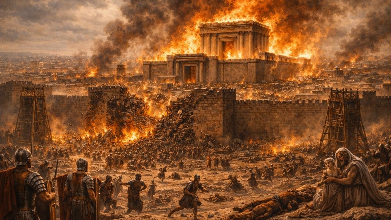 When Rome Burned Jerusalem (70 AD) — The Siege That Changed Two Religions