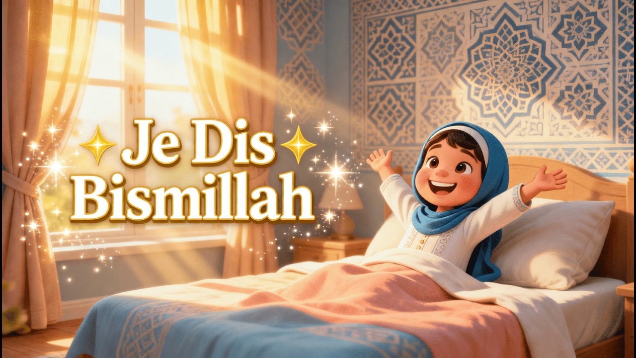Je Dis Bismillah 🌙 Chanson Islamique pour Enfants | Apprendre à Prier & Dire Bismillah