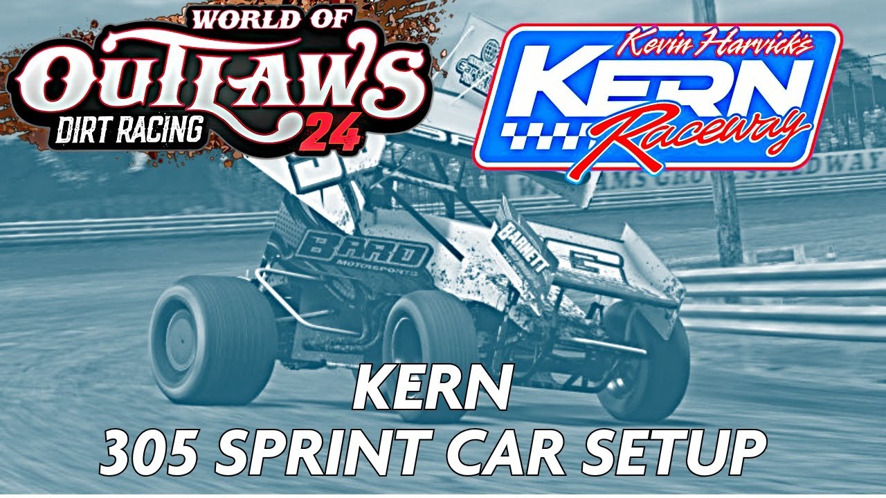 Индивидуальная настройка двигателя от Kern для гонки World of Outlaws Dirt Racing 24 класса 305 S...