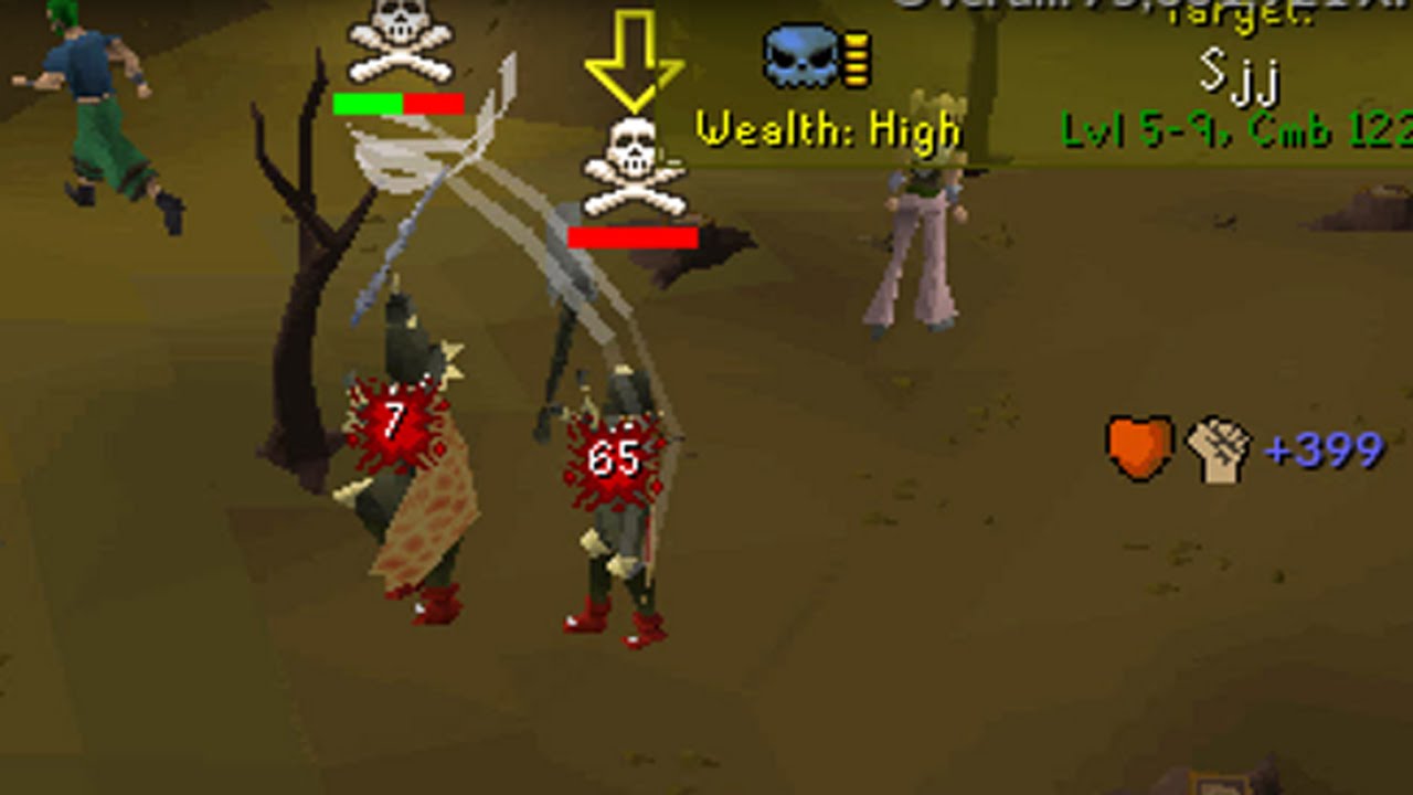 Dharok Attacking People