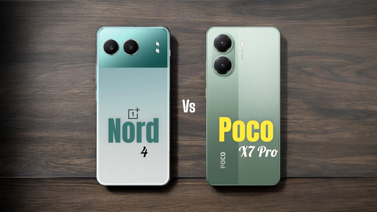 OnePlus Nord 4 ⚡ vs ⚡ POCO X7 Pro Full Comparison