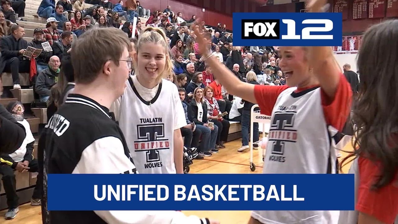 Tualatin Unified Basketball celebrates senior night with inclusion and friendship