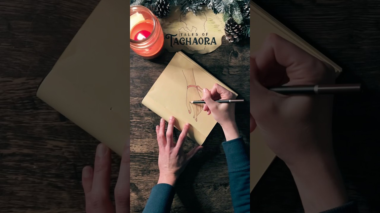 Making a promise.