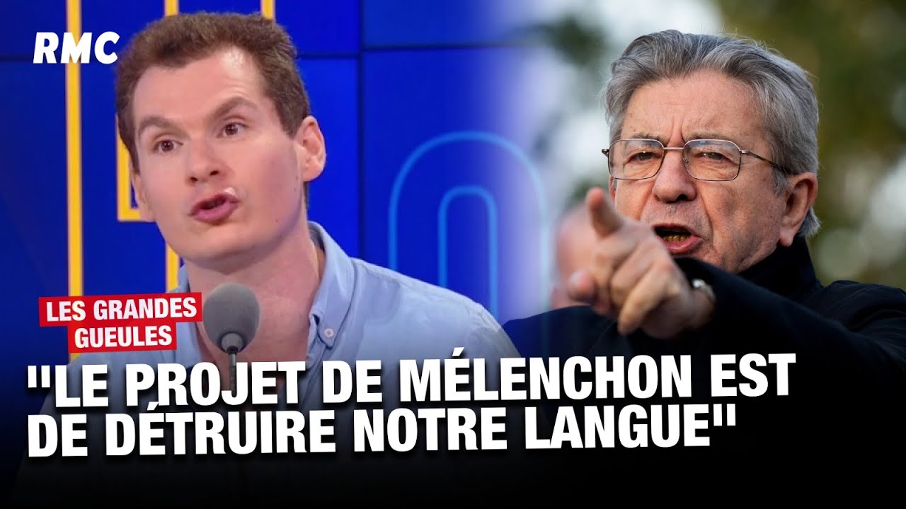 Jean-Luc Mélenchon propose de rebaptiser la langue française en 