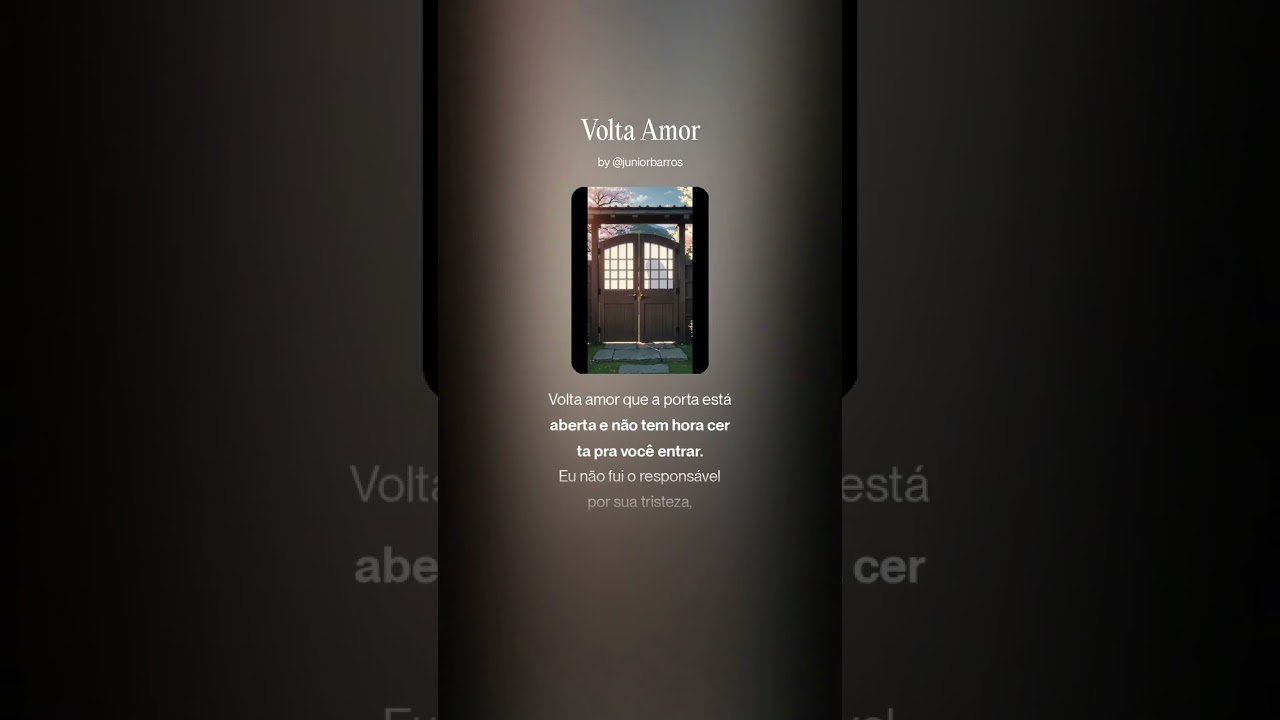 Volta Amor