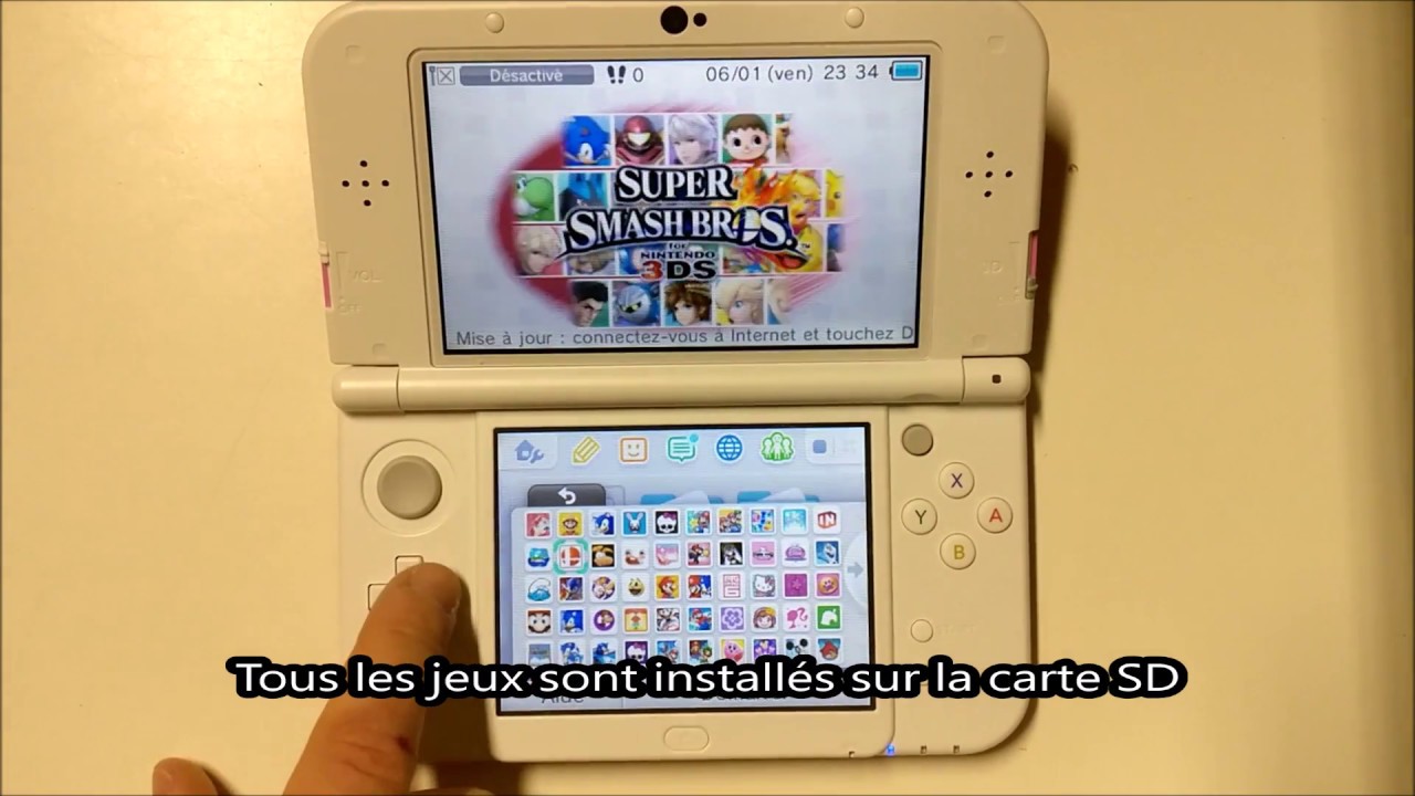 D&eacute;mo Hack A9LH Boot9strap  New 3DS XL