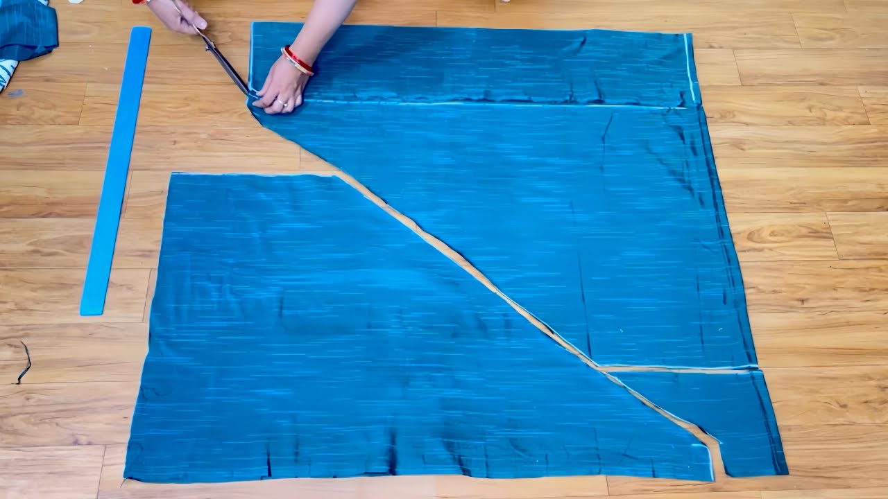 Salwar ki cutting and stitching ll Salwar cutting for beginners ll very easy Salwar cutting ll