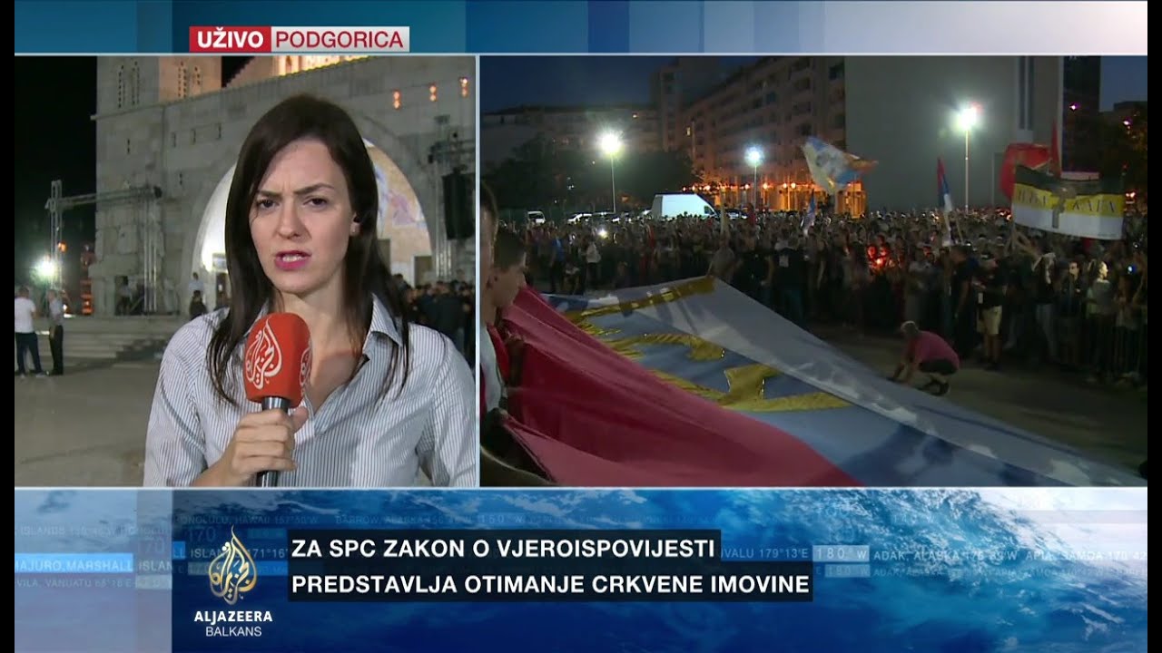 Na litiji u Podgorici, uprkos upozorenjima policije, više hiljada ljudi