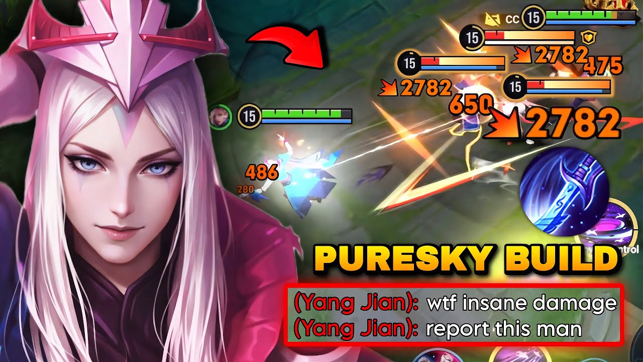 NEW HERO! CHINA YANGO PURESKY BUILD CAN EASILY CLUTCH IN CLASH LANE! | HONOR OF KINGS