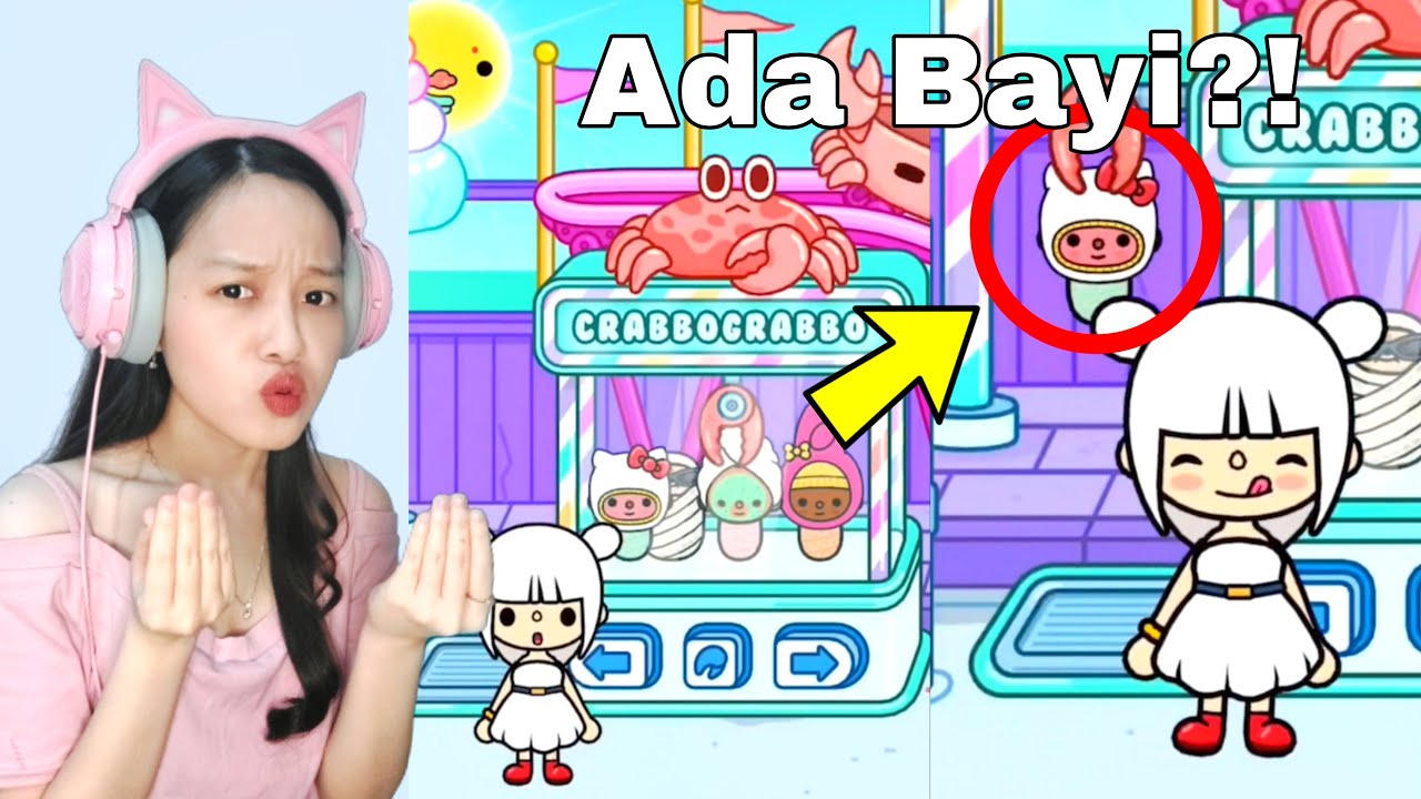 Tiktok Toca Boca! Ada Mesin Capit Tapi Kok Begini? [Toca Boca Indonesia]