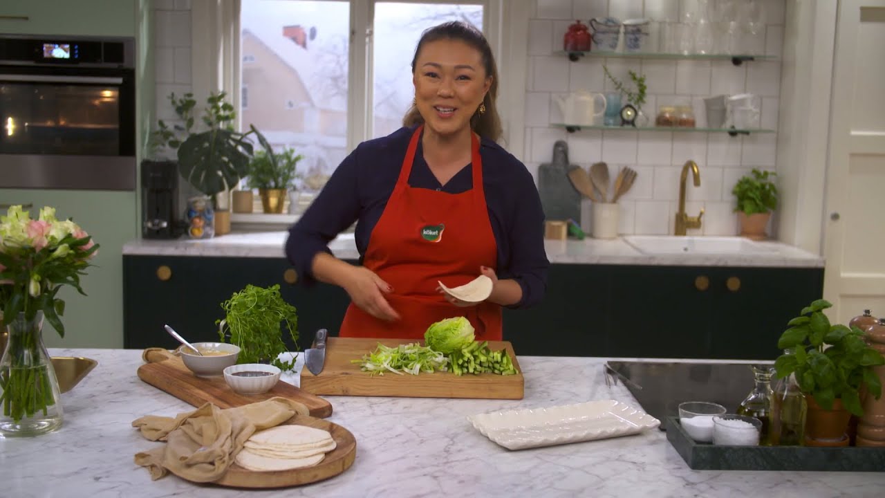 Kökets middag: Kinesiska tacos med fläskfilé och hoisinsås - Köket