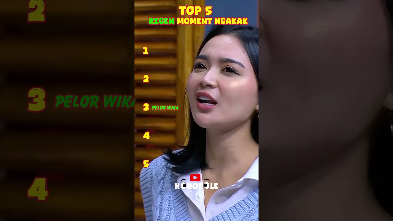 RIGEN TOP 5 MOMEN LUCU #rigen #top5 #wikasalim #laporpaktrans7