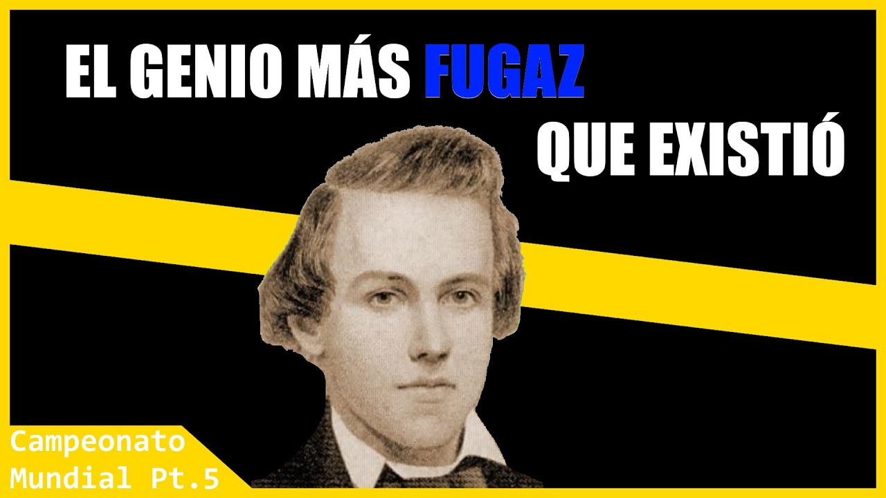 UNA HISTORIA DE ÉXITO, PERO BREVE DURACIÓN | PAUL MORPHY