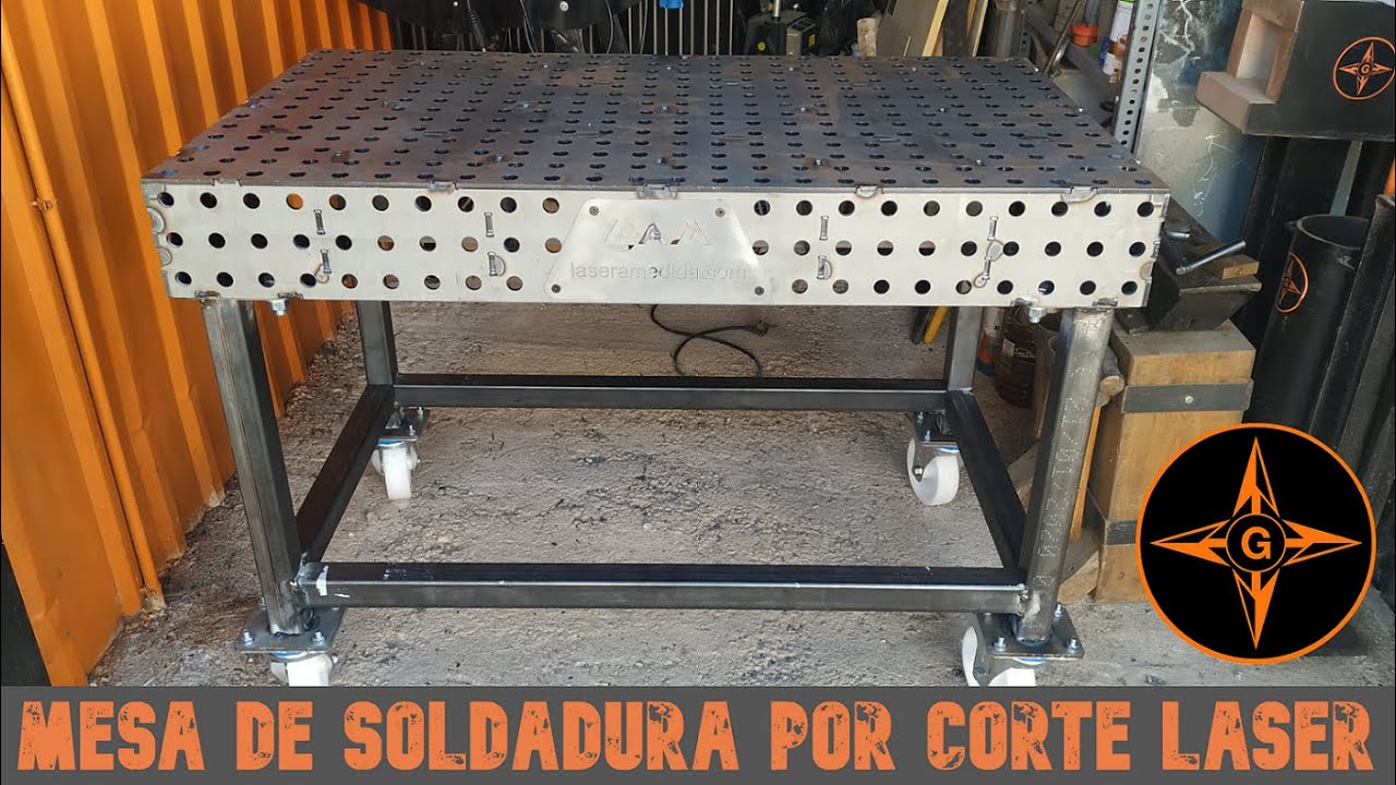 LASER-CUT WELDING TABLE
