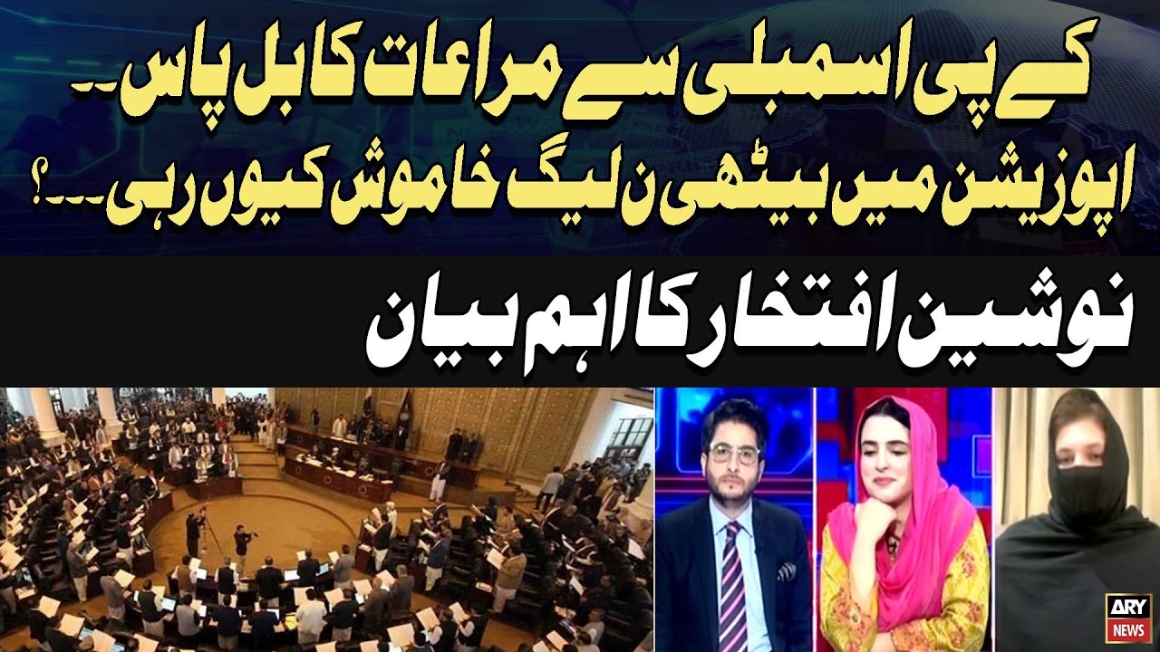 KP Assembly Privileges Bill - Why Did PML-N Stay Silent in Opposition? | Nosheen Iftikhar Talk