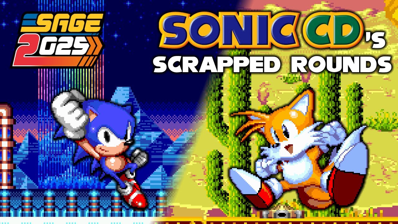 Sonic CD's Scrapped Rounds - Demo 2 (SAGE 2025) [Sonic CD Mod]