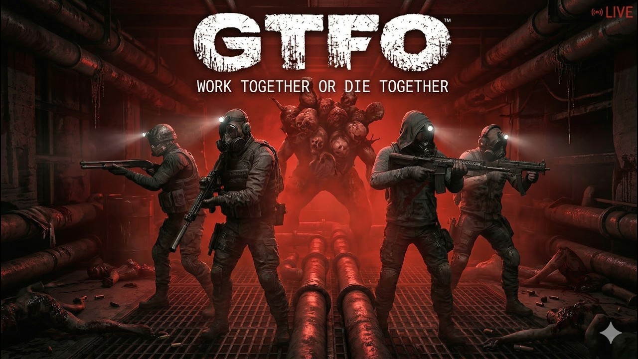 We Are NOT Ready for GTFO (Horror) | Worst Squad vs Hardest Game | #GTFO #difficult #noobs #horror