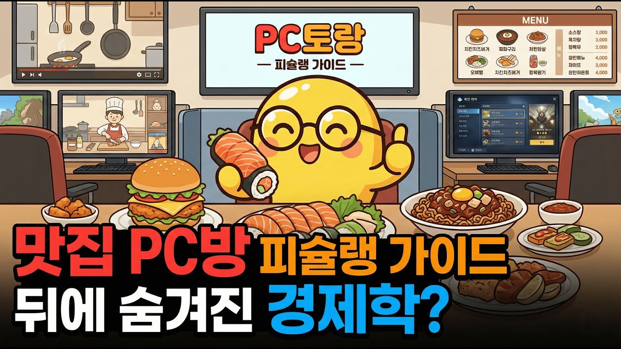 이제 PC방은 'PC방'이 아닙니다: PC방 맛집 피슐랭 가이드 뒤에 숨겨진 경제학