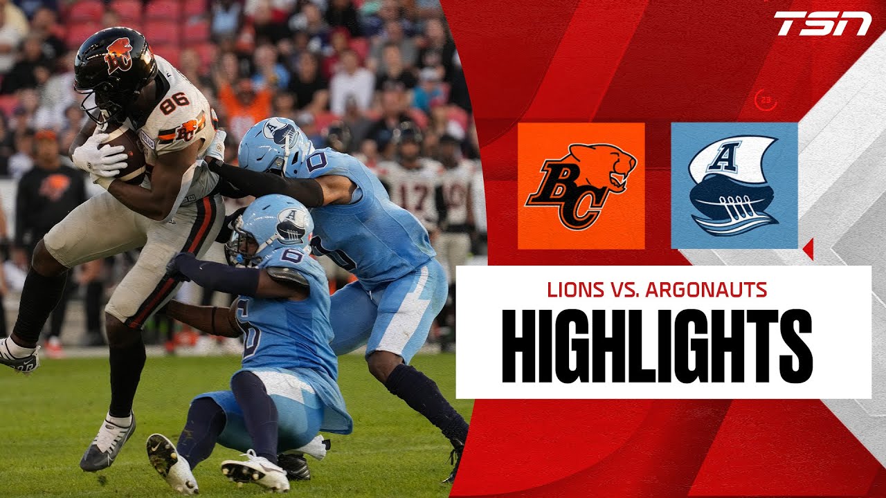 CFL Week Four: Lions 24, Argonauts 45