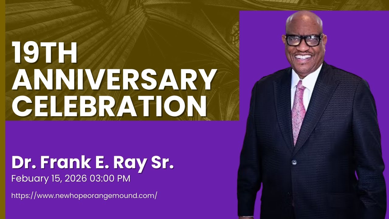 2-15-26 | 3p | Guest Speaker Dr. Frank  E. Ray Sr.