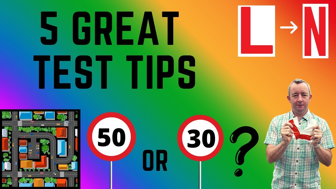 Driving Test Tips To Get You Over The Line