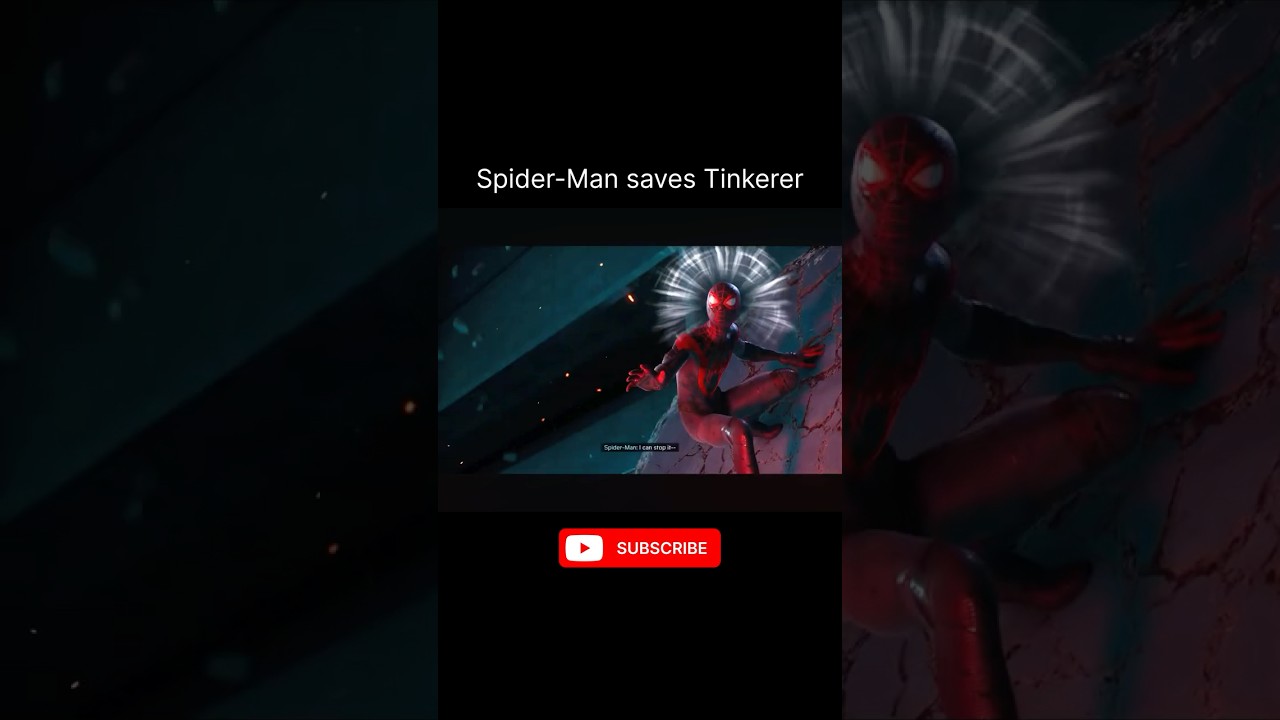 Spider-Man as a lifesaver 🔥