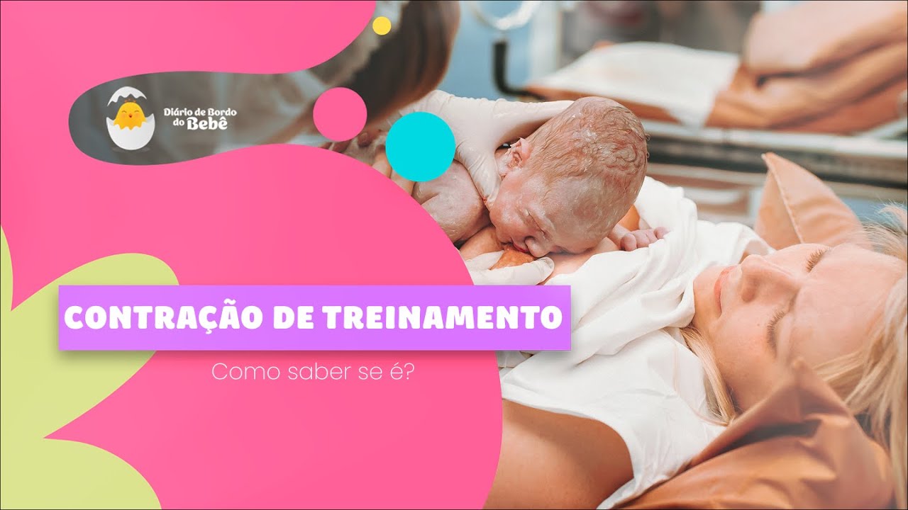 Como diferenciar contrações de treinamento das verdadeiras?