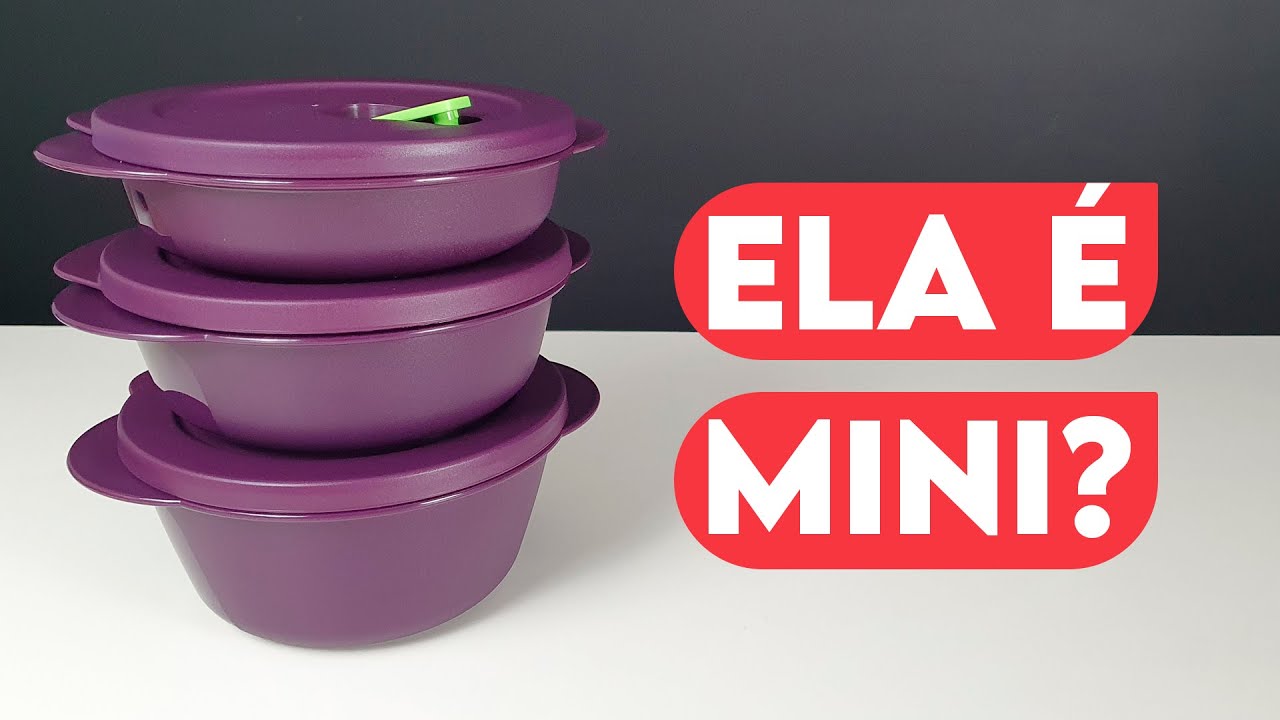 Mini Cristalwave Tupperware Nova Cor