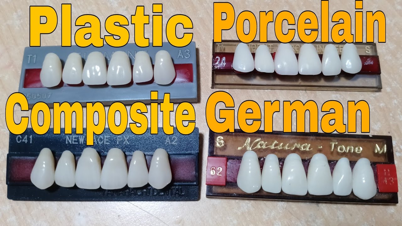 Front Teeth ibat IbAng klase Ng ngipin sa Pustiso.